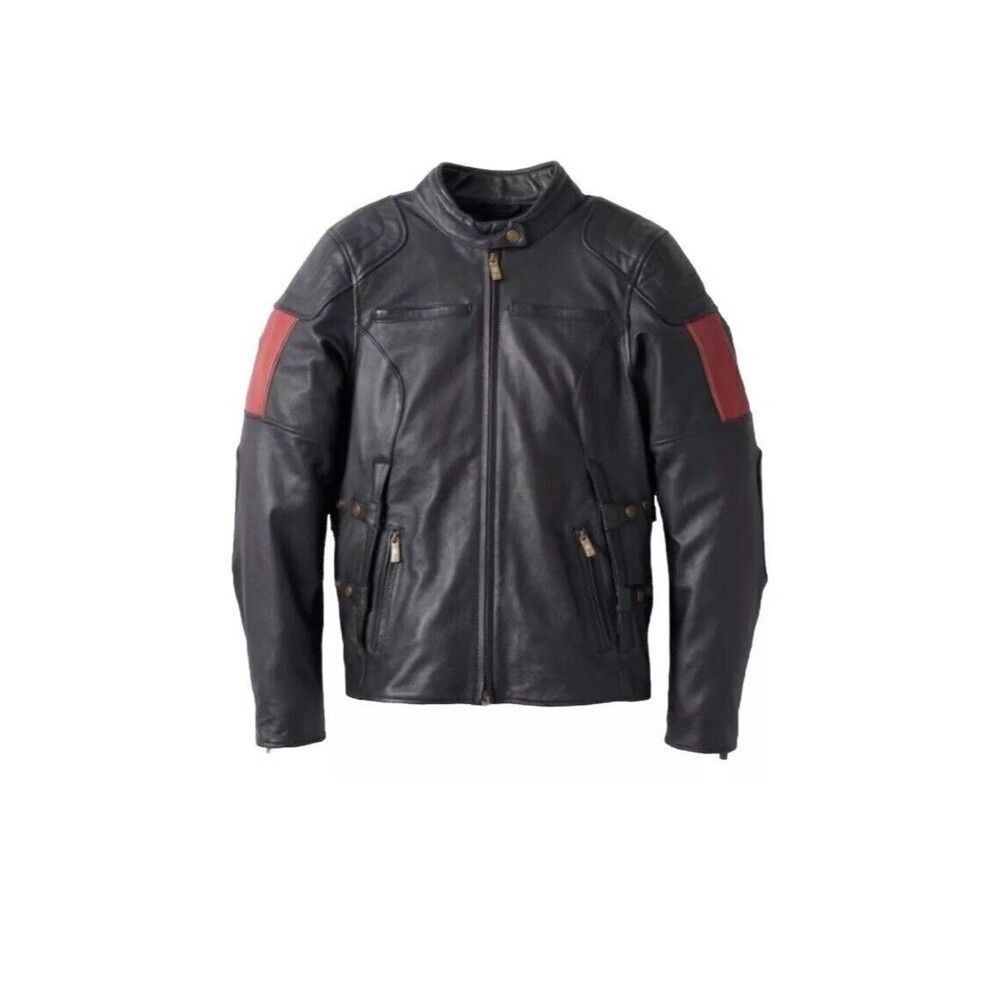 Harley Davidson 120th Anniversary Women's Sz XL Triple Vent Leather Jacket NWT